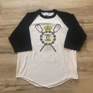 Crooks & Castles Black and White Long Sleeve Tee